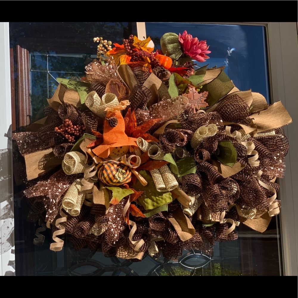 Fall Wreath For Home/Office/Event Decoration